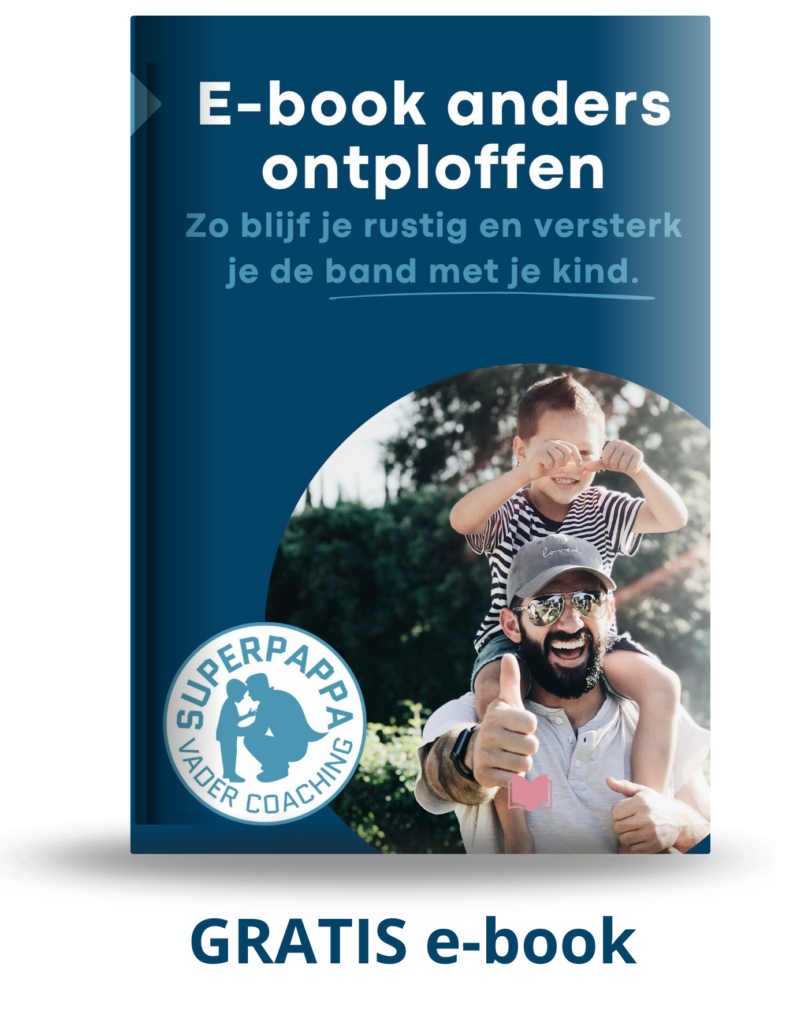 Voorpagina e-book stoppen met ontploffen naar je kind.